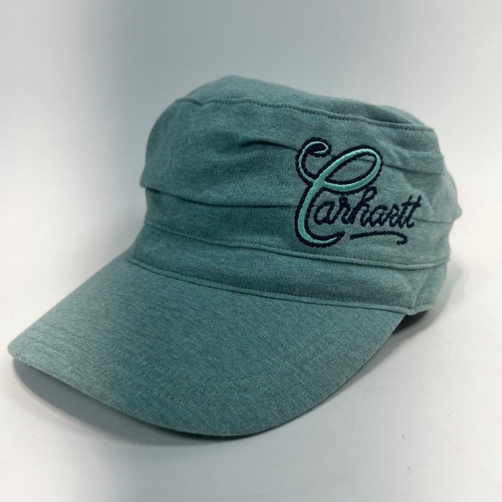 Carhartt Force Relaxed Fit Sweatshirt Mint Green Crewneck Womens Large Bonus Hat - Picture 11 of 16